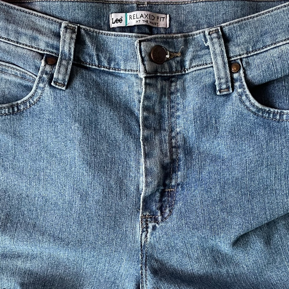 Lee washed out jeans